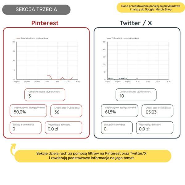 Raport GA4 Social Media w Looker Studio - obrazek 4